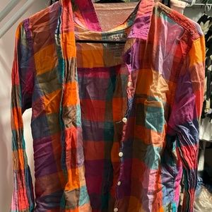 Old navy plaid button up